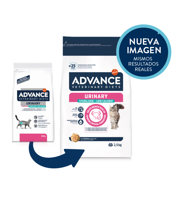 Sterilized Urinary Low Cal 2,5 kg
